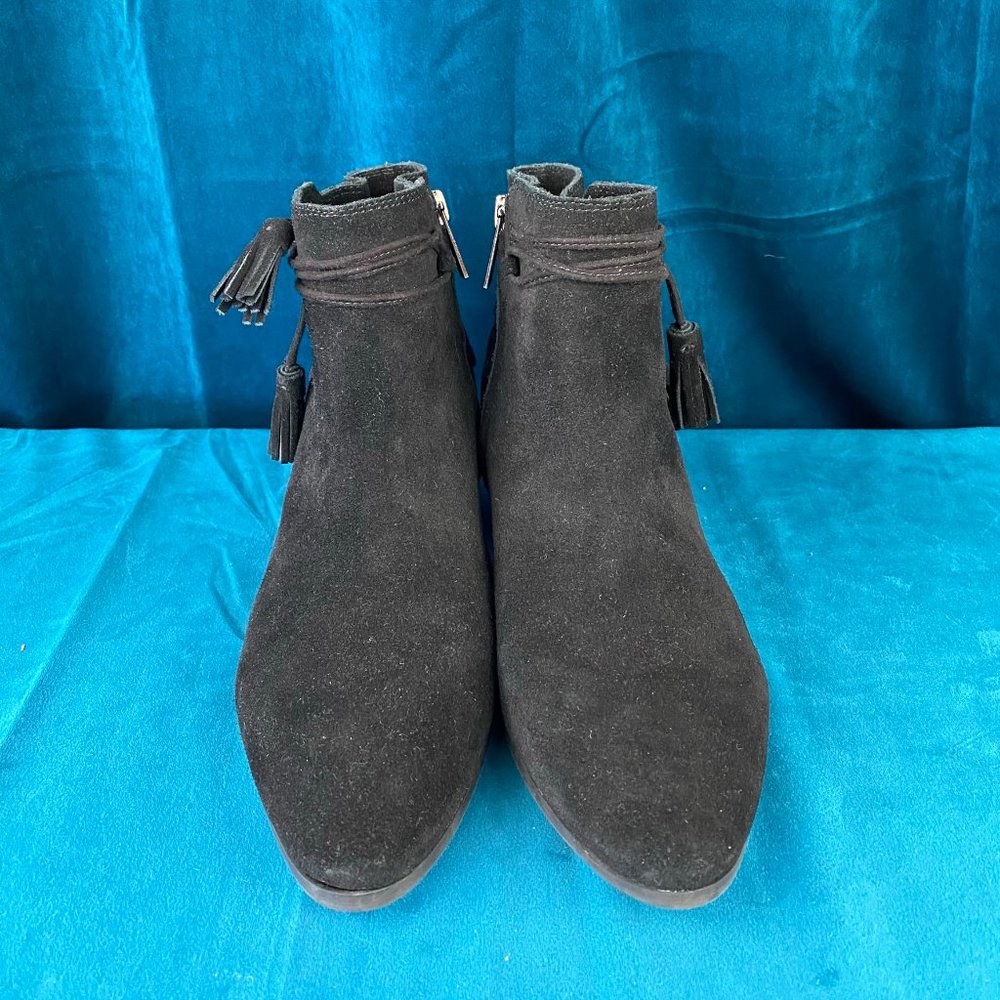 Vince Camuto Carlina Tasseled Bootie Black - Picture 4 of 11